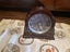 Art Deco mantel clock Bakelite runs well Carousel 1