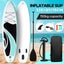 Stand Up Paddle Board Inflatable SUP Surfboard Kayak Pump Set Carousel 8