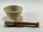 Vintage Apothecary Warranted Acid Proof Mortar And Pestle Carousel 4