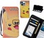iPhone 13 Pro case leather wallet case printed ID Carousel 1