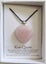 Gemstone heart pendant, Rose Quartz Carousel 1