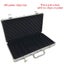 Portable 100 / 300 Suitcase Poker Chips Box Non-Slip Mat Aluminum Suitcase Te... Carousel 4