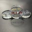 Transparent Crystal "All In" And "Dealer" Game Tokens In 4 Colours 6Cm / 2.36... Carousel 4