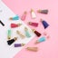 Keychain Tassel Set Keychain Making Kit, 200 PCS Leather Tassels Key Rings, Carousel 5