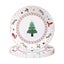 Christmas Paper Plates ! Christmas Tree Paper Plates 7 Inch, Disposable Sha Carousel 2