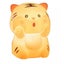 USB Rechargeable Silicone Night Light Little Tiger Touch Sensor Bedside Lam Carousel 1