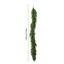 70.87in Realistic Green Christmas Garland ¨C Bendable Plastic Needle Garland Carousel 3