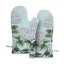 ASHDENE Secret Garden Oven Mitt Mint 2 Pack Carousel 1