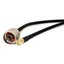 N Male to SMA Male Coaxial Cable - 15m LLC240 - 50 Ohm [P-75] Carousel 1