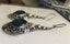 Vintage Sterling Silver & Green Chalcedony Earrings Carousel 5