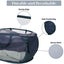 Durable Collapsible Laundry Baskets, Mesh Pop Up Laundry Hamper with Side P Carousel 4