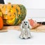 Gothic Halloween Ghost Ornament - 8" Handcrafted Resin Decor for Desk, Shel Carousel 5