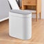 Kitchen Trash Can Sensor Automatic Garbage with Lid Wastebasket for Home Be Carousel 1