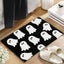 Creepy-Cute Ghost Floor Mat ¨C Halloween Home Decor, Washable Foyer & Bath R Carousel 1