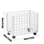 Rolling Laundry Hamper,Laundry Basket Iron Wire Fashion Multifunctional Dir Carousel 3