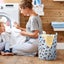 Laundry Basket, Collapsible Laundry Hamper & Large Storage Bin - Foldable L Carousel 2