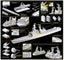 Dragon 1:700 scale U.S.S. Arkansas CGN-41 7124 scale model kit Carousel 3