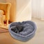 Heart Shaped Pet Bed With Soft Fabric Non Slip Bottom And Comfortable Filli Carousel 1