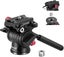 NEEWER Fluid Tripod Head with Handle & Arca Type Quick Release, Aluminum Alloy Carousel 1