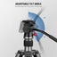 NEEWER Fluid Tripod Head with Handle & Arca Type Quick Release, Aluminum Alloy Carousel 3
