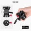 NEEWER Fluid Tripod Head with Handle & Arca Type Quick Release, Aluminum Alloy Carousel 4