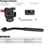 NEEWER Fluid Tripod Head with Handle & Arca Type Quick Release, Aluminum Alloy Carousel 8