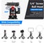 NEEWER Camera Tripod with Remote, Mini Flexible Tripod Stand with Action Camera Carousel 2