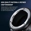NEEWER Lens Mount Adapter Compatible with Nikon AI/F/G Lens to Fuji X Fujifilm Carousel 3