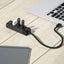 Mbeat 4-port Usb 3.0 Hub - Black Carousel 4