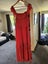 Dress red Band of Gypsies S18 shirred bodice midi length Sundress Carousel 1