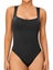 Womens Sexy Square Neck Shapewear Bodysuits Sleeveless Tapered Shoulder Str Carousel 1