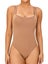 Womens Sexy Square Neck Shapewear Bodysuits Sleeveless Tapered Shoulder Str Carousel 1