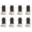4-8 Pcs Stainless Steel Toggle Latch Catch Clamp Spring Loading Case Buckle Carousel 1