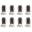 4-8 Pcs Stainless Steel Toggle Latch Catch Clamp Spring Loading Case Buckle Carousel 9