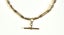9ct Yellow Gold 58cm Fob Chain with T Bar Carousel 3