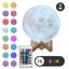3D Moon Lamp Touch Control Night Light USB Charging Table Lamp Remote Contr Carousel 1