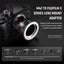 NEEWER M42 to Fuji X Lens Mount Adapter Compatible with M42 Lens to Fujifilm X Carousel 2