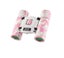 Pinkish White Mini Pocket Binoculars - 8X21 High Power Colorful For Kids Carousel 1