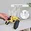 Transparent Acrylic Double Layer Game Handle Storage Bracket For Ps4 / Ps5 Ps3 Carousel 4