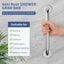 2 Pack 12 Inch Shower Grab Bar,Stainless Steel Shower Handle, Grab Bars for Carousel 4