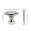 1/10/18pcs Knobs Round Kitchen Cupboard Cabinet Knobs Drawer Handles Drawer Carousel 2