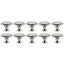 1/10/18pcs Knobs Round Kitchen Cupboard Cabinet Knobs Drawer Handles Drawer Carousel 4