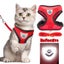 Cat Vest Harness Leash Set L Carousel 4