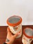 Vintage Retro Flower Power Metal Canisters X3 Carousel 2