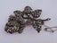 3 x Vintage Brooches- 2 x Sterling 25 gm Carousel 3