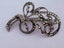 3 x Vintage Brooches- 2 x Sterling 25 gm Carousel 6