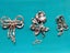 3 x Vintage Brooches- 2 x Sterling 25 gm Carousel 2