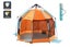 Komodo 4 Person Pop Up Beach Tent (Orange) Carousel 1