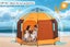 Komodo 4 Person Pop Up Beach Tent (Orange) Carousel 3