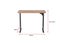 Ergolux Electric Standing Desk 120 x 60cm (Walnut/Black) Carousel 4